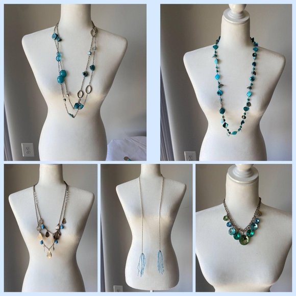 Jewelry - Lot Of 6 Bohemian Necklace Women's Accessories NEW